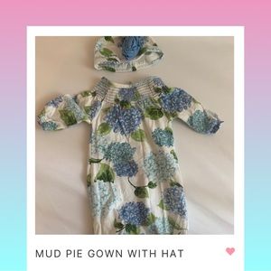 Mud Pie Gown with Hat